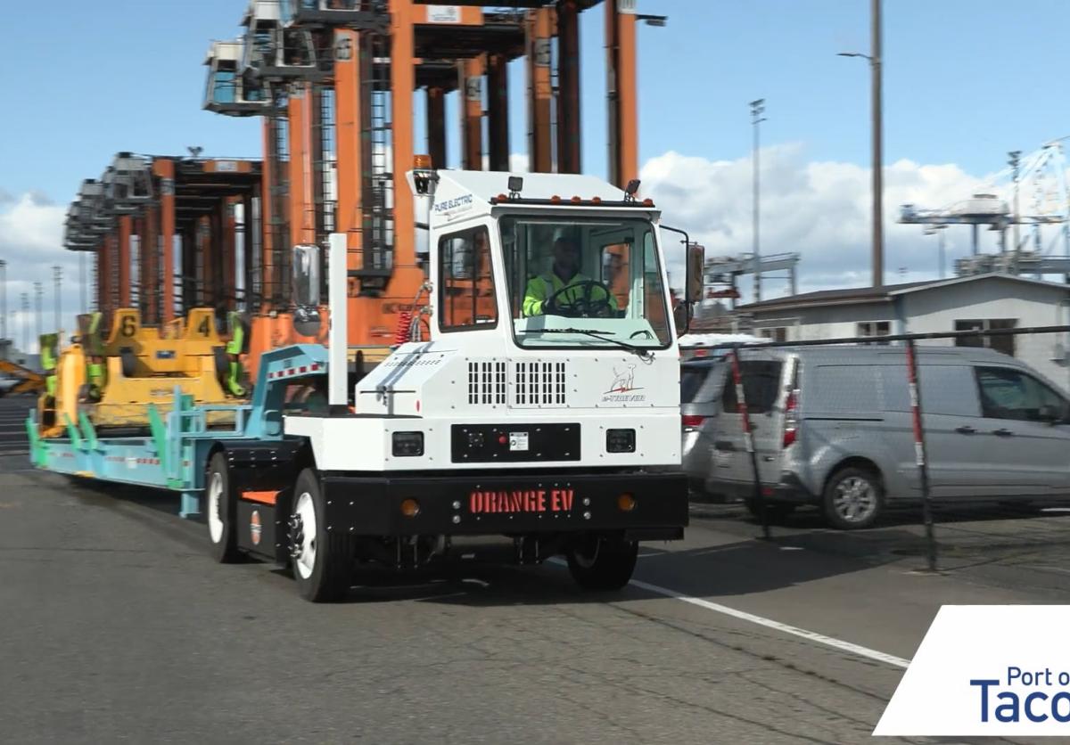 Electric Yarrd Truck